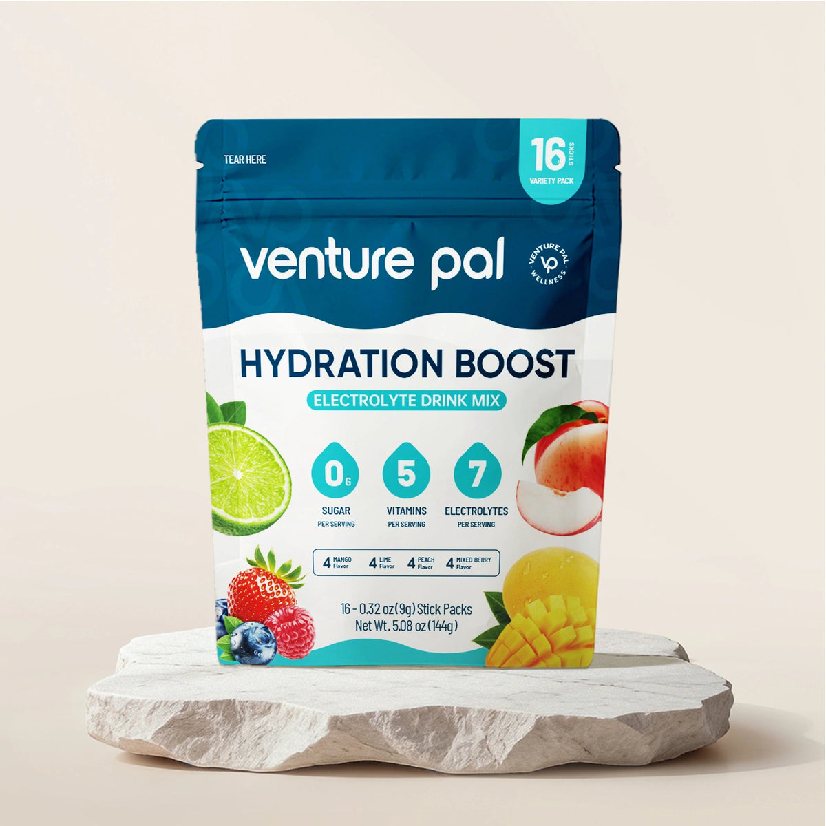 Variety 3: Lime • Mango • Mixed Berry • Peach